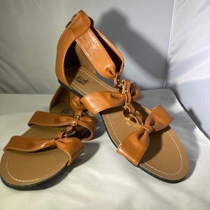 Tan sandals